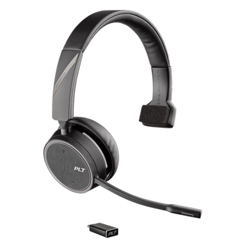 lektier Lad os gøre det Luscious Plantronics Voyager 4210 USB-C Monaural Bluetooth Headset | HelloDirect